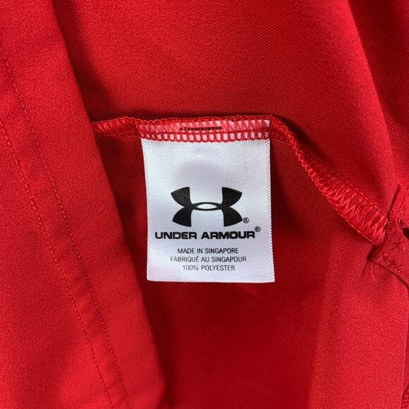 Under‎ Armour Mens Golf Polo Shirt Extra Large Red Performance TPC Sawgrass - Picture 12 of 12